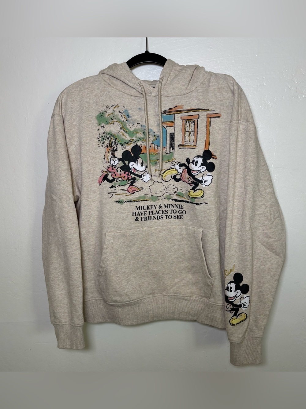 Disney Mickey & Minnie "Places to Go, Friends to See" Graphic Pullover Hoodie